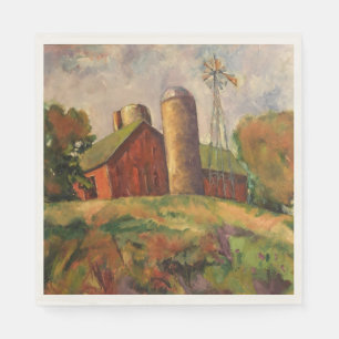 Artwork by Richard Thorsen Paper Napkins
