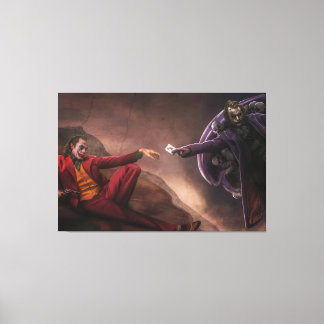Artwork Joker Premium Wrapped Canvas (Gloss)