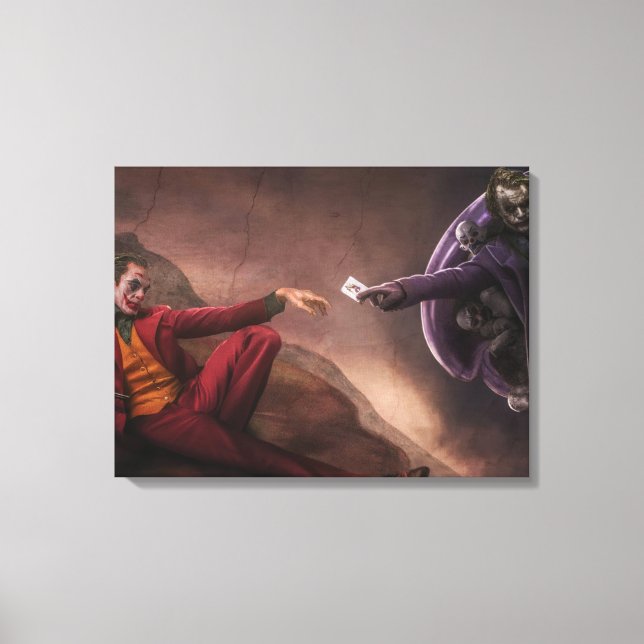 Artwork Joker Premium Wrapped Canvas (Gloss) (Front)