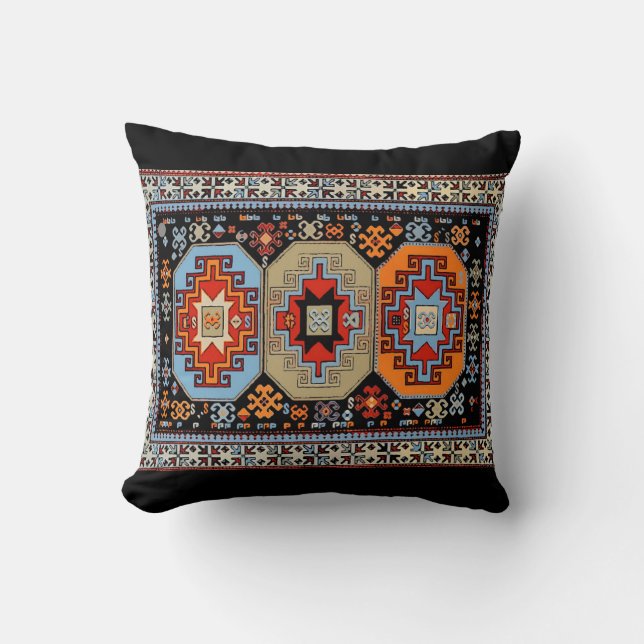 Artwork of Armenia Cushion (Front)