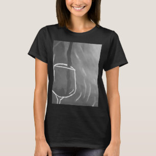 Artwork Wine for happy hour cocktail T-Shirt