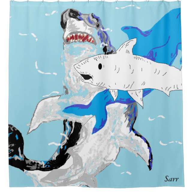 Artworksby_Sarr752 Shower Curtain (Front)