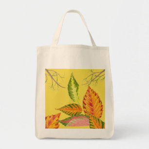 Arty Autumn on a Grocery Bag