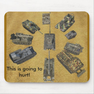 arty party mouse mat