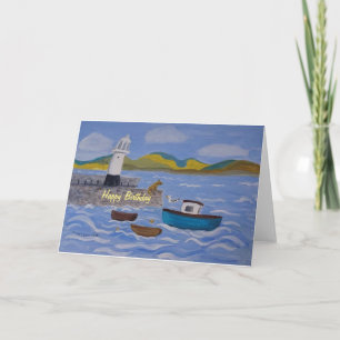 Arty St.Ive harbor card add text