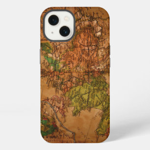 Arty Vintage Old World Map of Europe 1740 iPhone 13 Case