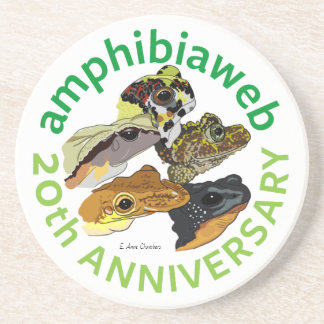 #ArtYourAmphibian2020 - E. Anne Chambers Coaster