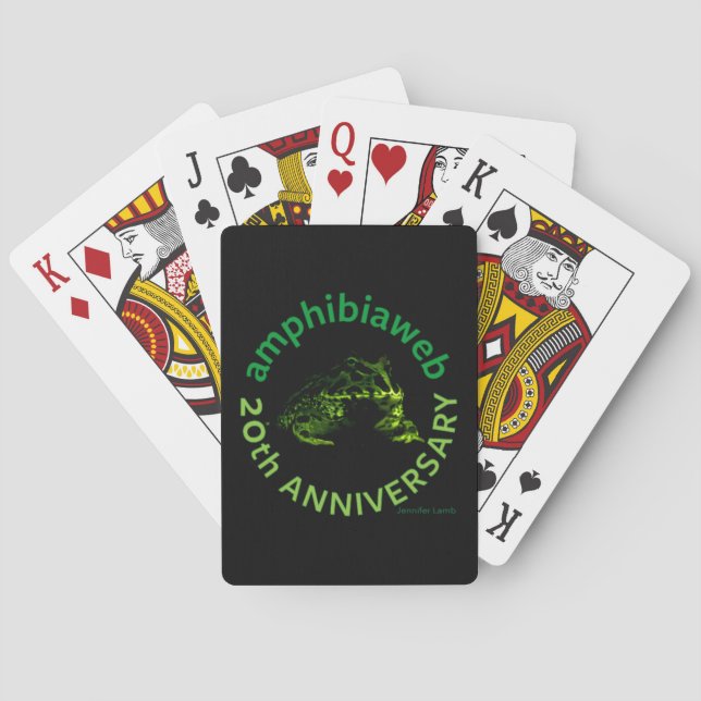 #ArtYourAmphibian2020 - Jennifer Lamb Playing Cards (Back)