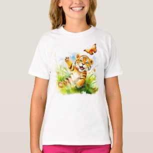 Aru: A Dreamy Baby Tiger T-Shirt