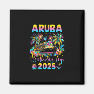 Aru Birthday Trip 2025 Cruise Birthday Party Vacat Magnet