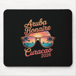 Aru Bonaire Curacao Family Cruise Friends 2026 Vac Mouse Mat