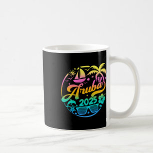 Aruba 2025 Family Vacation Beach Matching Group Coffee Mug