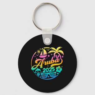 Aruba 2025 Family Vacation Beach Matching Group Key Ring