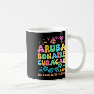 Aruba Bonaire Curacao 2025 Island Carribbean Trave Coffee Mug
