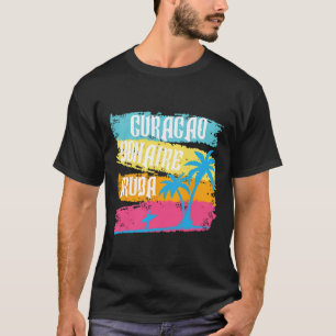 Aruba Bonaire Curacao Vacation Caribbean Islands S T-Shirt