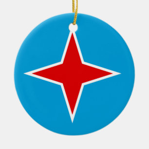 Aruba Ceramic Tree Decoration