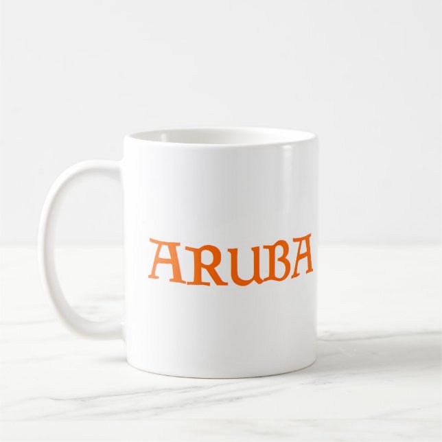 aruba coffee mug (Left)