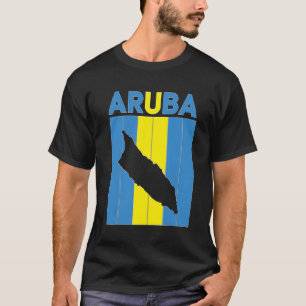 Aruba Country Borders T-Shirt