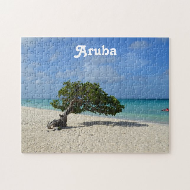 Aruba Divi Divi Tree Jigsaw Puzzle (Horizontal)