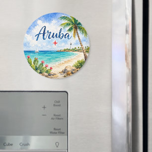 Aruba Dutch Caribbean Island travel souvenir Magnet
