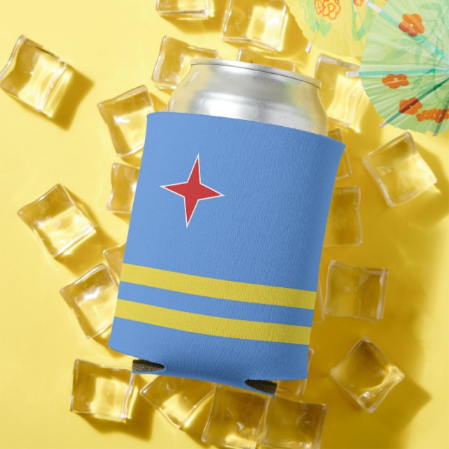 Aruba flag can cooler (In Situ Summer)