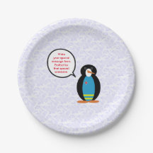 Aruba Flag Holiday Ms. Penguin Talking