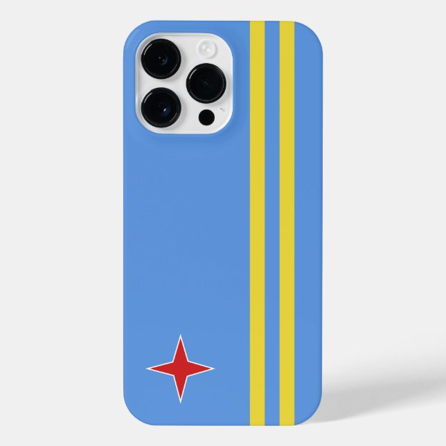 Aruba flag iPhone case (Back)