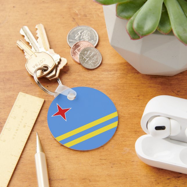 Aruba flag key ring (Desk)