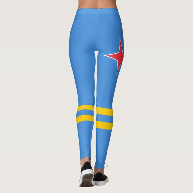 Aruba flag Leggings (Back)