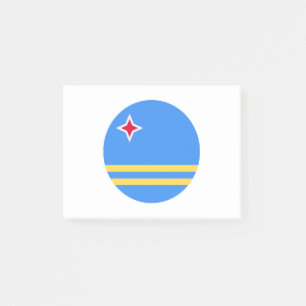 Aruba Flag Post-it Notes