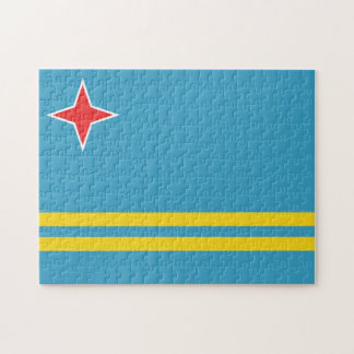 Aruba Flag Puzzle