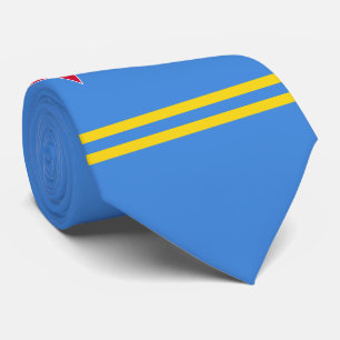 Aruba Flag Tie