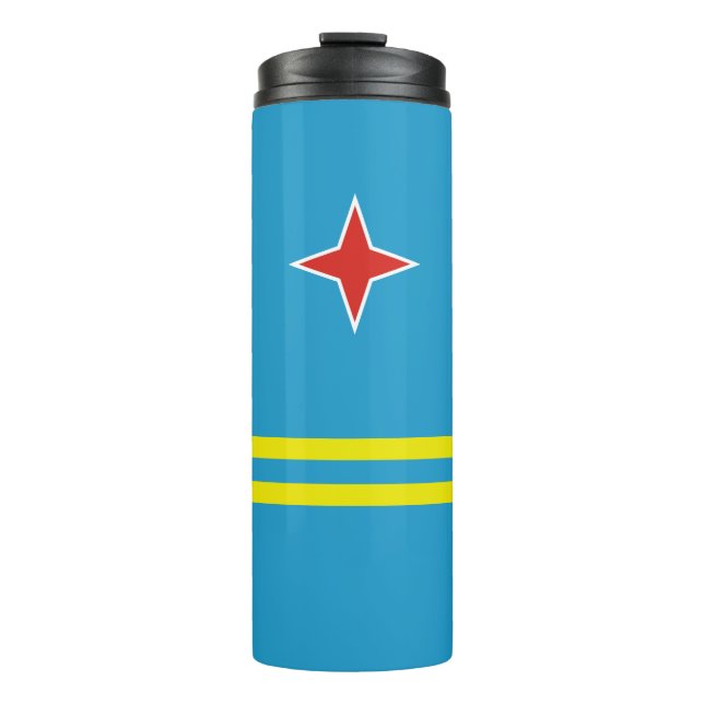 Aruba Flag Totally Thermal Tumbler (Front)