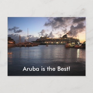 Aruba is the Best! Postcard