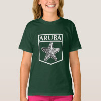Aruba Island Design - Girls' Basic T-Shirt