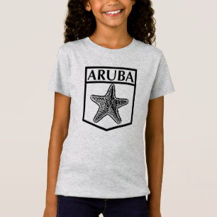 Aruba Island Design - Girls' Fine Jersey T-Shirt