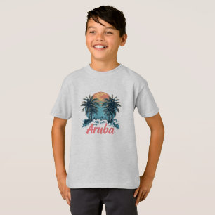 Aruba Island Design (Version 2) - Kids' Basic T-Sh T-Shirt