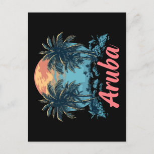 Aruba Island Design (Version 2) - Standard Postcar Postcard
