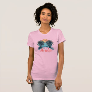 Aruba Island Design (Version 2) - Women's Bella+Ca T-Shirt