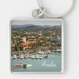 Aruba Marina Custom Key Ring