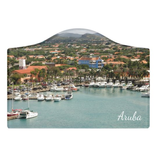 Aruba Marina Door Sign