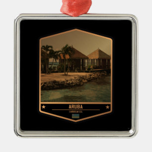 Aruba Metal Tree Decoration