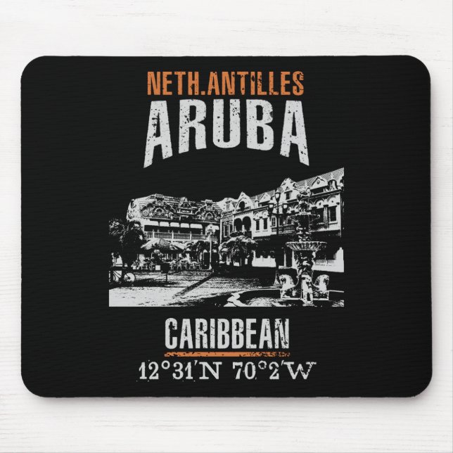 Aruba Mouse Mat (Front)