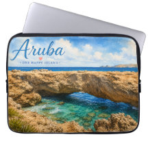 Aruba Natural Bridge rock formation Caribbean