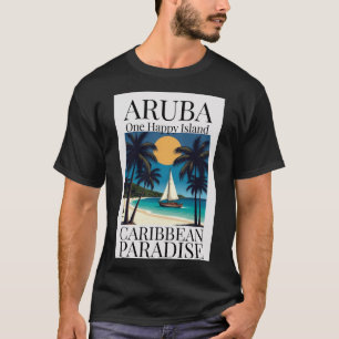 Aruba One Happy Island  T-Shirt