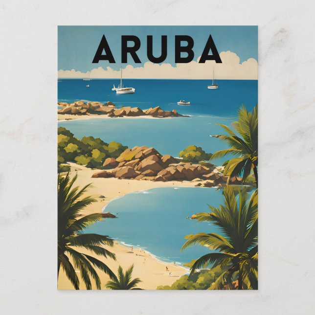 Aruba Postcard (Front)