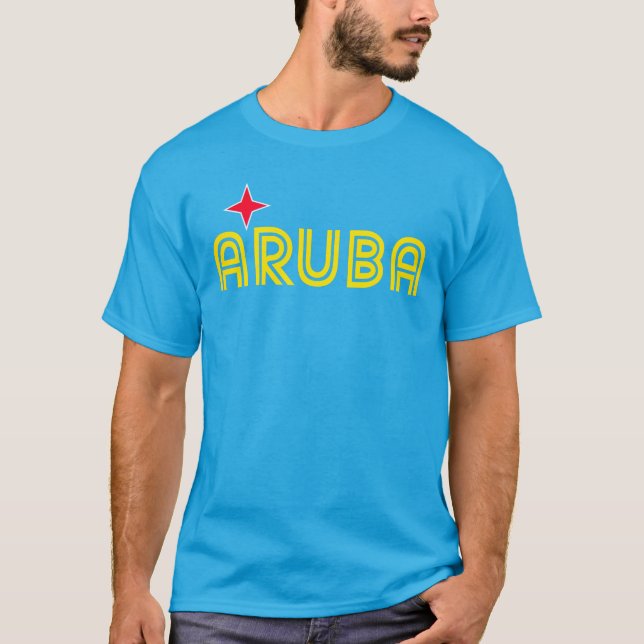 Aruba Retro T-Shirt (Front)