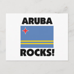 Aruba Rocks Postcard