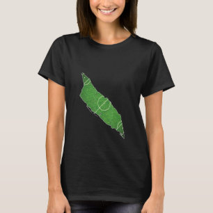 Aruba Soccer Football Court T-Shirt