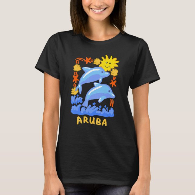 Aruba souvenir  for men women 2 T-Shirt (Front)